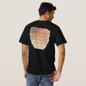 アメリカの自由250周年 WASHINGTON & TRUMP Tシャツ (裏面フル)