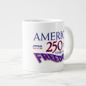 アメリカの自由250年 ジャンボコーヒーマグカップ (正面右)