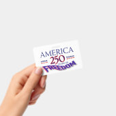 アメリカの自由250年 バッジ (手持ち)