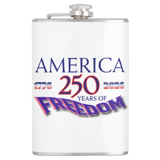アメリカの自由250年 フラスク (正面)
