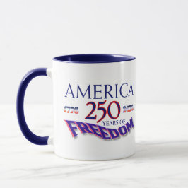 アメリカの自由250年 マグカップ
