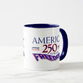 アメリカの自由250年 マグカップ (正面右)