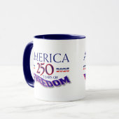 アメリカの自由250年 マグカップ (正面左)