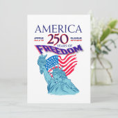 アメリカの自由250年 招待状 (スタンド正面)