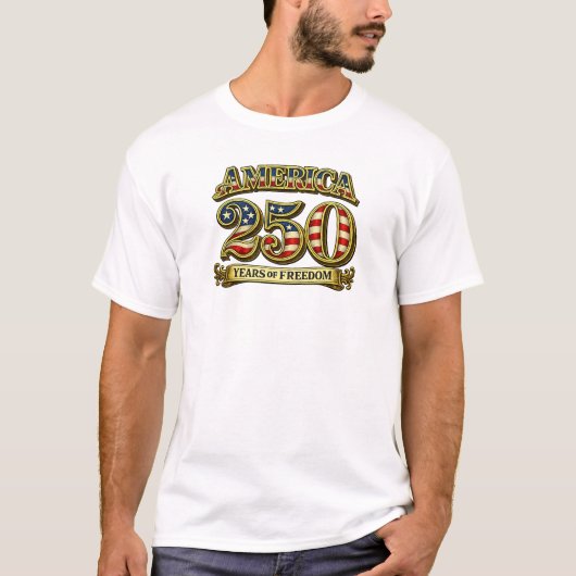 アメリカの自由250年 Tシャツ (正面)