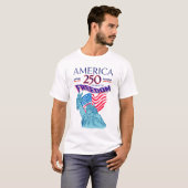 アメリカの自由250年 Tシャツ (正面フル)