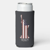 アメリカの自由 スリム缶クーラー (Seltzer裏面)