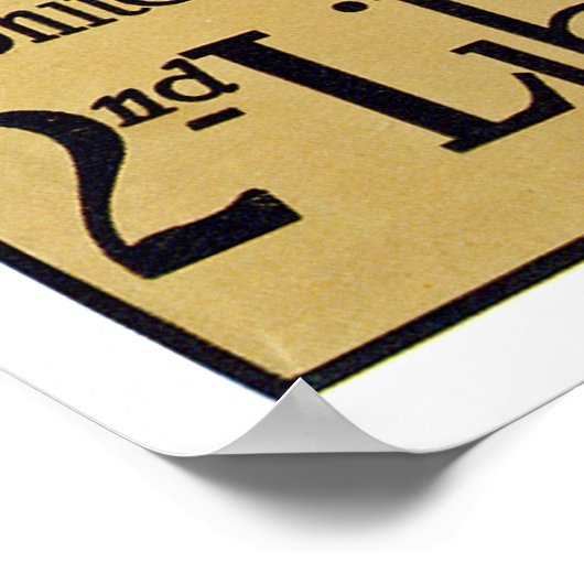 アメリカの自由 ポスター (角)