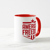 アメリカの自由 マグカップ (正面右)