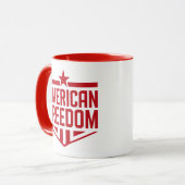 アメリカの自由 マグカップ (正面左)