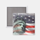 アメリカの自由 マグネット (正面/裏面)