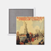 アメリカの自由 マグネット (正面/裏面)