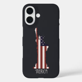 アメリカの自由 iPhone 16ケース