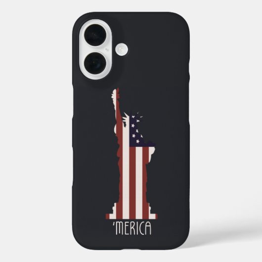 アメリカの自由 Case-Mate iPhoneケース (裏面)