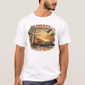 アメリカの自由  Tシャツ (正面)