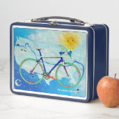 アメリカの自転車トリップメタル弁当箱 メタルランチボックス (インサイチュ)