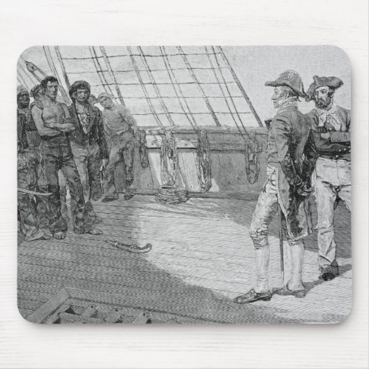 アメリカの船員のImpressment マウスパッド (正面)