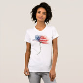 アメリカの花 Tシャツ (正面フル)