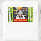 アメリカの若者のための歴史の教訓 長方形シール (バッグ)