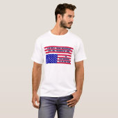 アメリカの苦脳 Tシャツ (正面フル)