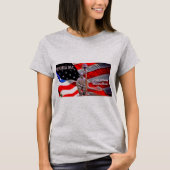 アメリカの英雄たちに敬意を Tシャツ (正面)