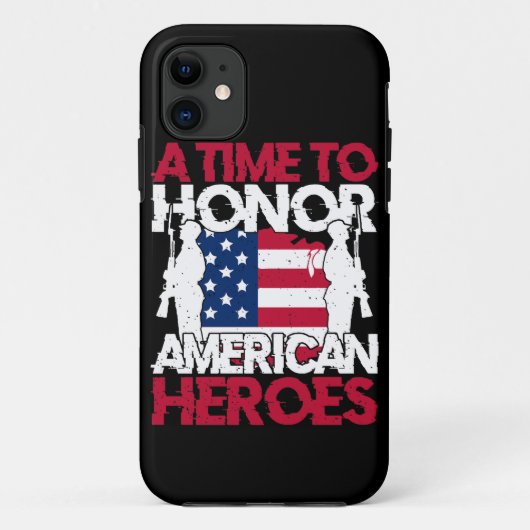 アメリカの英雄を讃える時 Case-Mate iPhoneケース (裏面)