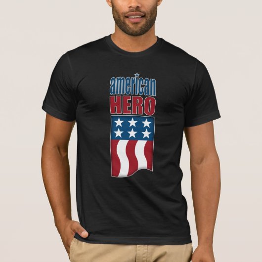 アメリカの英雄 Tシャツ (正面)