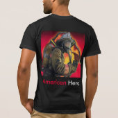 アメリカの英雄 Tシャツ (裏面)