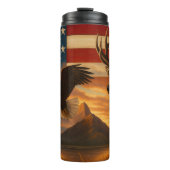 アメリカの荒野威厳のある記号 タンブラー (正面)