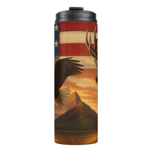 アメリカの荒野威厳のある記号 タンブラー (正面)
