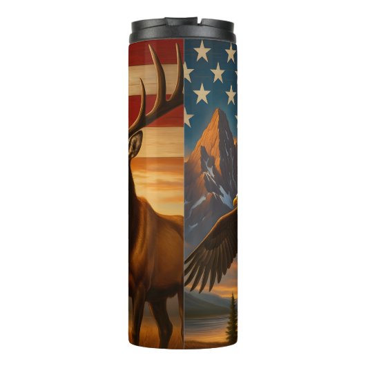 アメリカの荒野威厳のある記号 タンブラー (裏面)