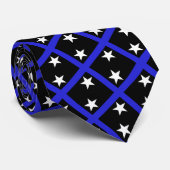 アメリカの薄い青モダン線タイ国旗ファッション ネクタイ (ロール)