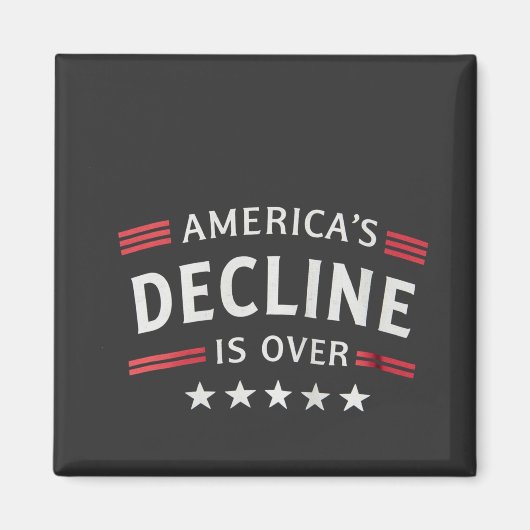 アメリカの衰退は黄金時代のトランプ以上だ マグネット (正面)