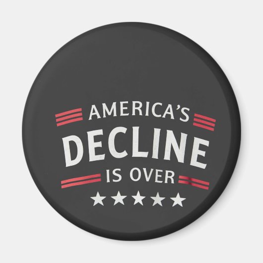 アメリカの衰退は黄金時代のトランプ以上だ マグネット (正面)