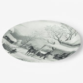 アメリカの製革工のIvesの休日家族の紙皿 ペーパープレート (アングル)