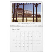 アメリカの西の映画牧場 カレンダー (3月 2027)