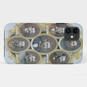 アメリカの西の牛王、c.1880 (engravi Case-Mate iPhoneケース (裏面(横))