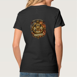 アメリカの詩篇コンパス 信仰が自由を導く Tシャツ