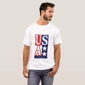 アメリカの誇り: アメリカ製グラフィック Tシャツ (正面フル)
