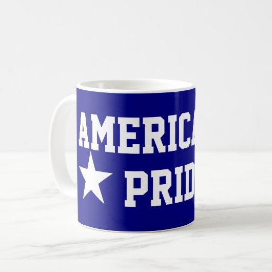 アメリカの誇り コーヒーマグカップ (正面左)