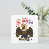 アメリカの誇り - 250周年記念・1776-2026 招待状 (スタンド正面)