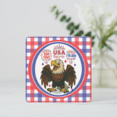 アメリカの誇り - 250周年記念・1776-2026 招待状 (スタンド正面)