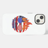 アメリカの誇り iPhoneケース (裏面横)