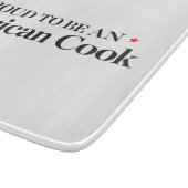 アメリカの調理師があること誇りを持った カッティングボード (角)