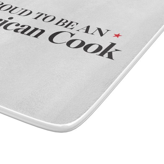 アメリカの調理師があること誇りを持った カッティングボード (角)