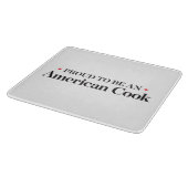 アメリカの調理師があること誇りを持った カッティングボード (角)
