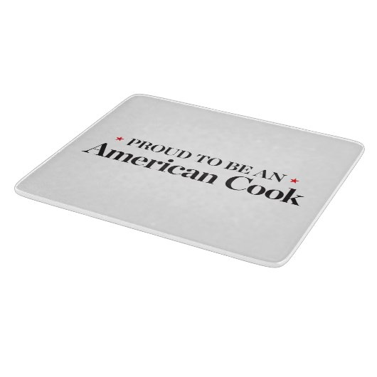 アメリカの調理師があること誇りを持った カッティングボード (角)