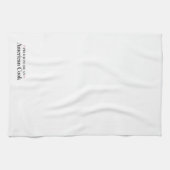 アメリカの調理師があること誇りを持った キッチンタオル (横)