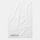 アメリカの調理師があること誇りを持った キッチンタオル (縦)