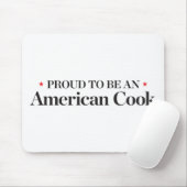 アメリカの調理師があること誇りを持った マウスパッド (マウス)